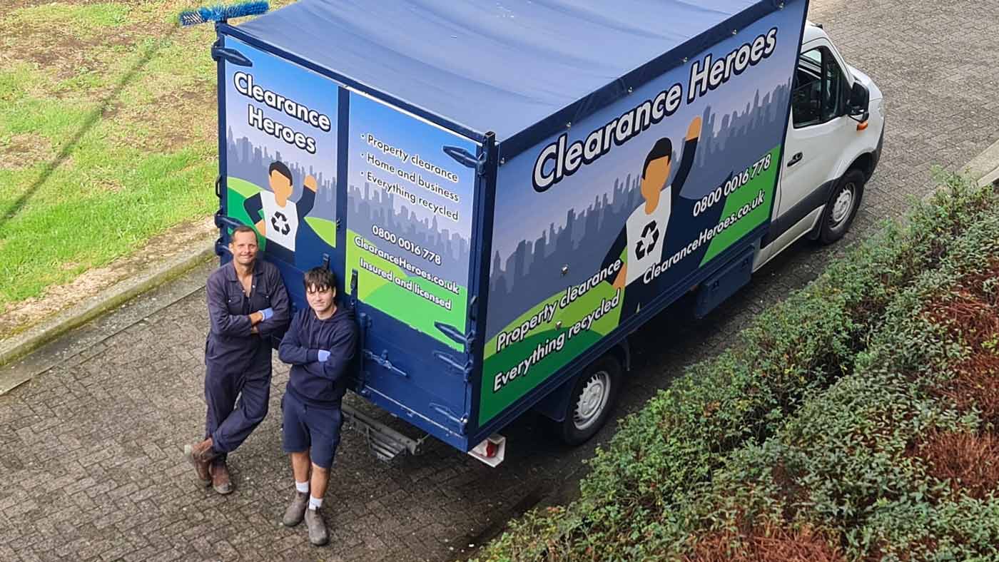 Clearance Heroes Aerial Shot